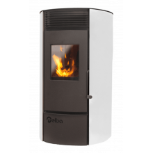 SALAMANDRA A PELLETS REDONDA CÓRSEGA 10KW DB-810