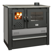 FOGÃO A LENHA COM FORNO CAROLINA INOX DB-900/1