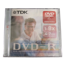 DVD-TDK DVD-R 4,7GB 8X