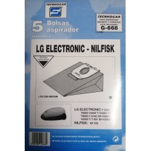 SACO P/ASPIRADOR TECNHOGAR 668