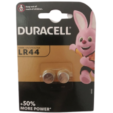 PILHAS DURACELL LR 44